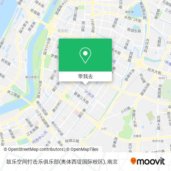 鼓乐空间打击乐俱乐部(奥体西堤国际校区)地图