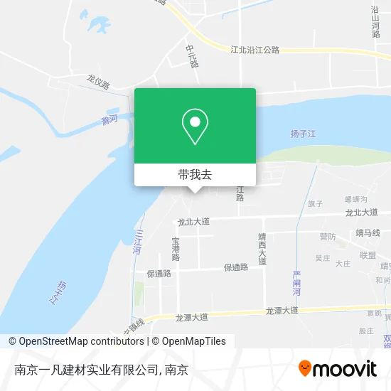 南京一凡建材实业有限公司地图