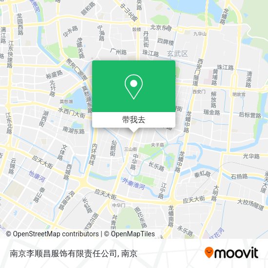 南京李顺昌服饰有限责任公司地图