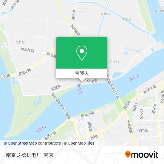 南京龙禧机电厂地图
