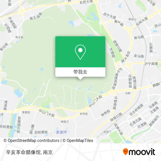 辛亥革命腊像馆地图