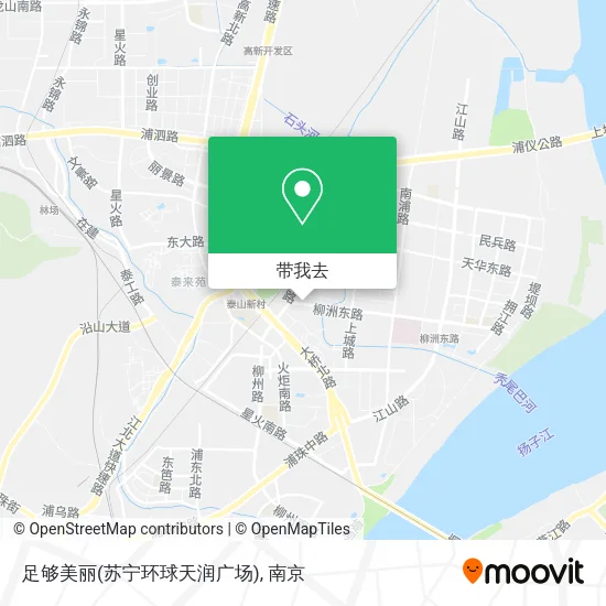 足够美丽(苏宁环球天润广场)地图