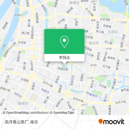 高淳青山茶厂地图