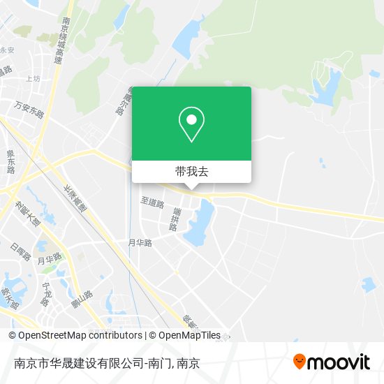 南京市华晟建设有限公司-南门地图