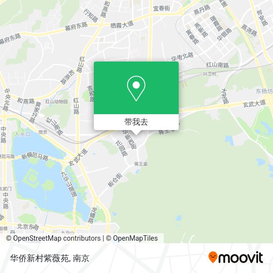 华侨新村紫薇苑地图