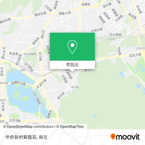 华侨新村紫薇苑地图