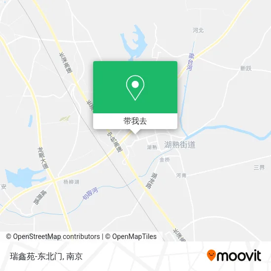 瑞鑫苑-东北门地图