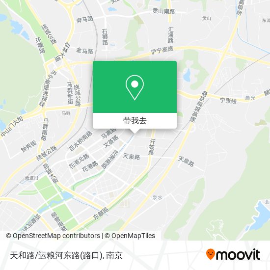 天和路/运粮河东路(路口)地图