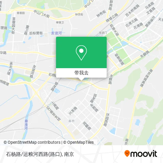 石杨路/运粮河西路(路口)地图