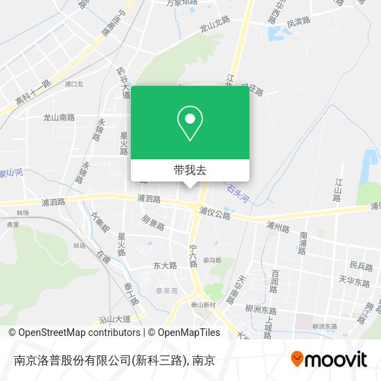 南京洛普股份有限公司(新科三路)地图