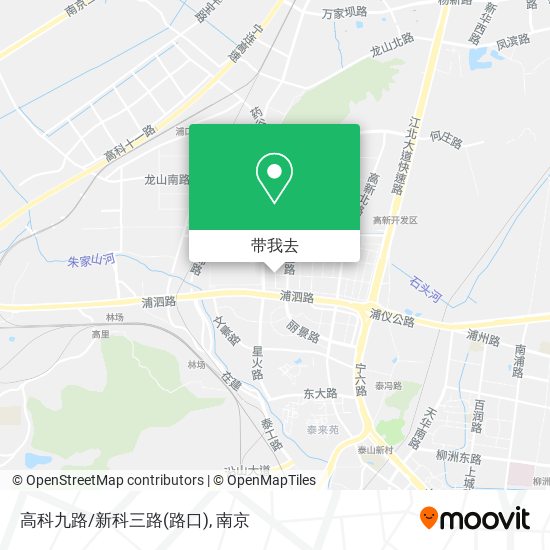 高科九路/新科三路(路口)地图
