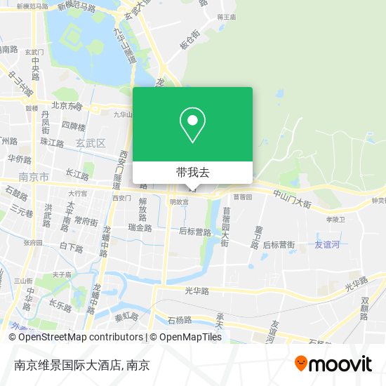 南京维景国际大酒店地图