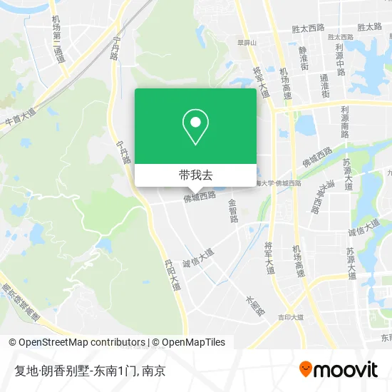 复地·朗香别墅-东南1门地图