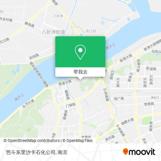笆斗东里沙卡石化公司地图