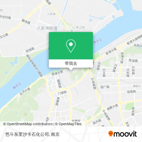 笆斗东里沙卡石化公司地图