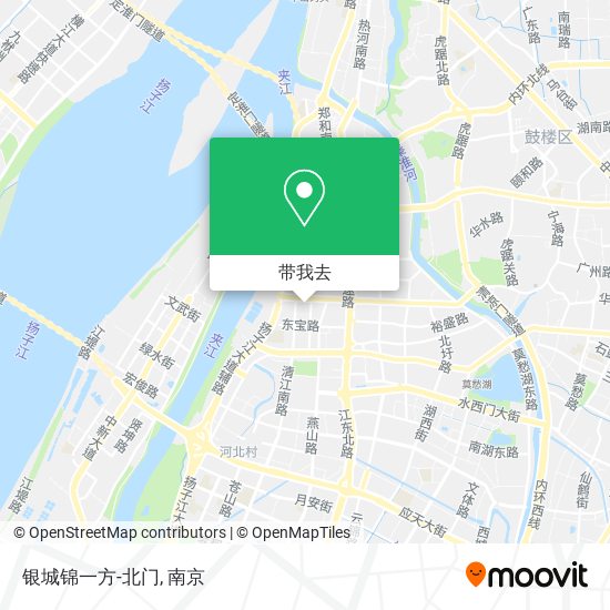 银城锦一方-北门地图