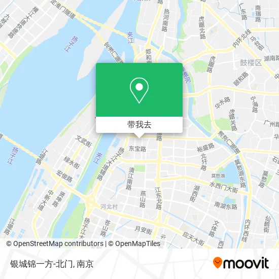 银城锦一方-北门地图