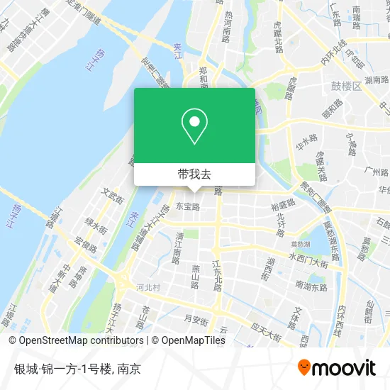 银城·锦一方-1号楼地图