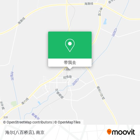 海尔(八百桥店)地图