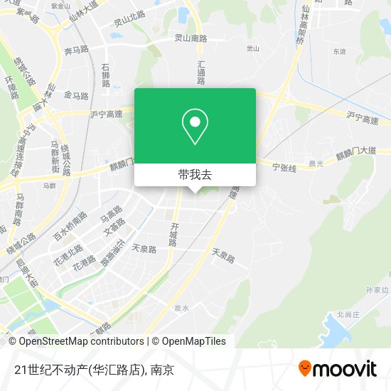 21世纪不动产(华汇路店)地图