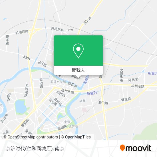 京沪时代(仁和商城店)地图