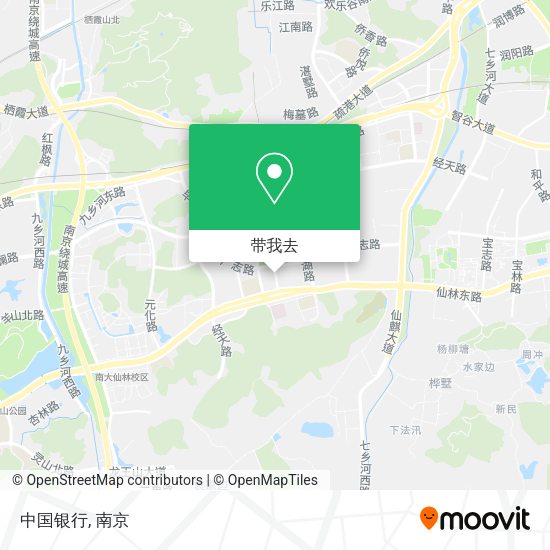 中国银行地图