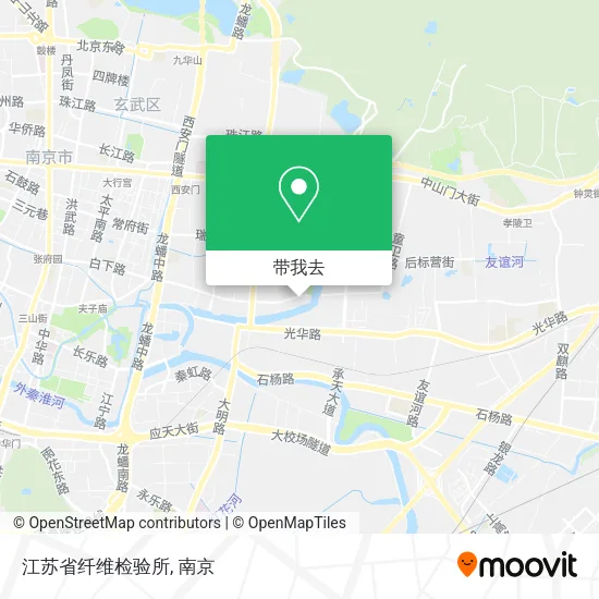 江苏省纤维检验所地图