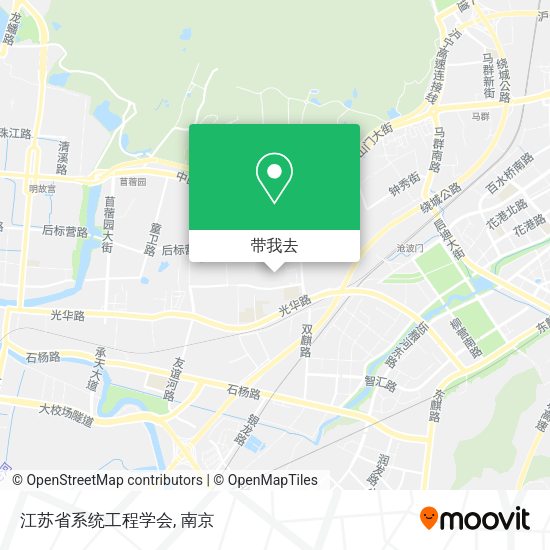 江苏省系统工程学会地图