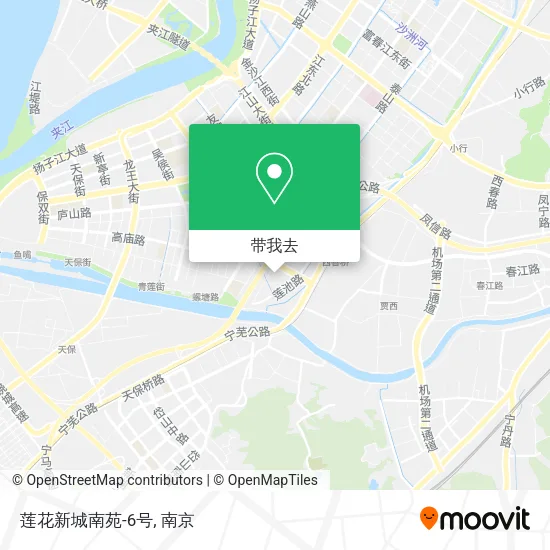 莲花新城南苑-6号地图