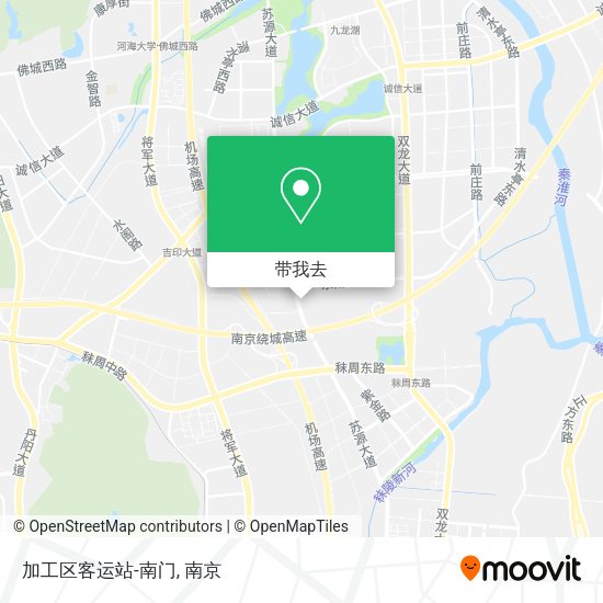 加工区客运站-南门地图