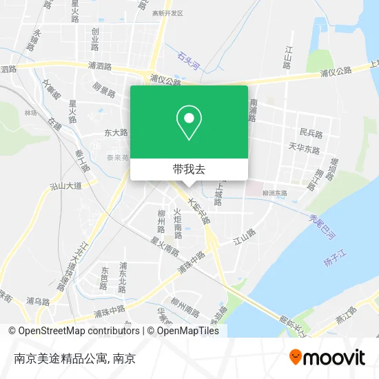 南京美途精品公寓地图