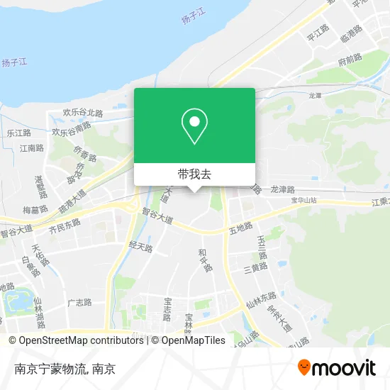 南京宁蒙物流地图
