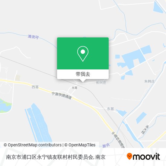 南京市浦口区永宁镇友联村村民委员会地图