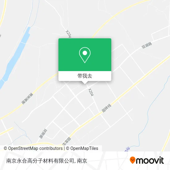 南京永合高分子材料有限公司地图