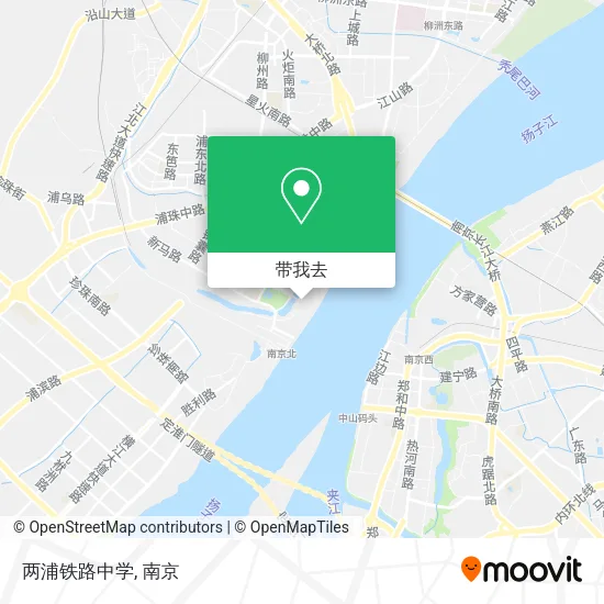 两浦铁路中学地图