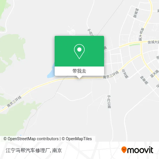 江宁马帮汽车修理厂地图