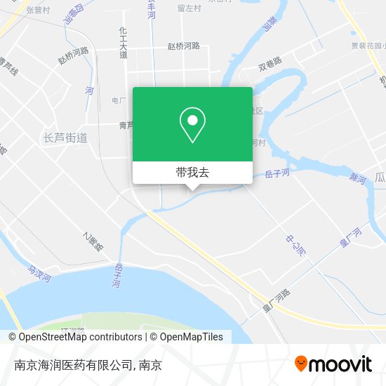 南京海润医药有限公司地图