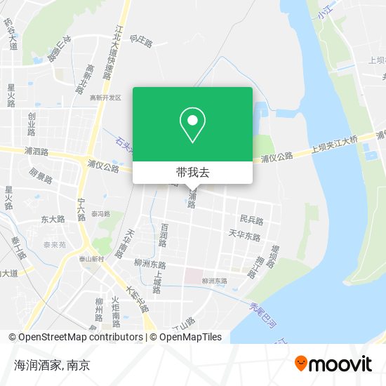 海润酒家地图