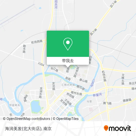 海润美发(北大街店)地图