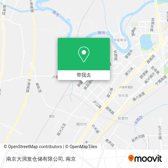 南京大润发仓储有限公司地图