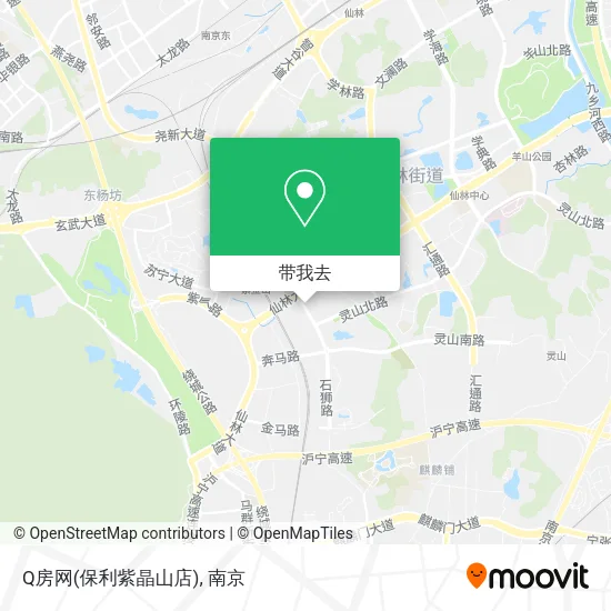 Q房网(保利紫晶山店)地图
