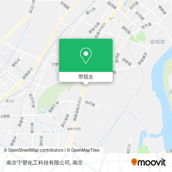 南京宁塑化工科技有限公司地图