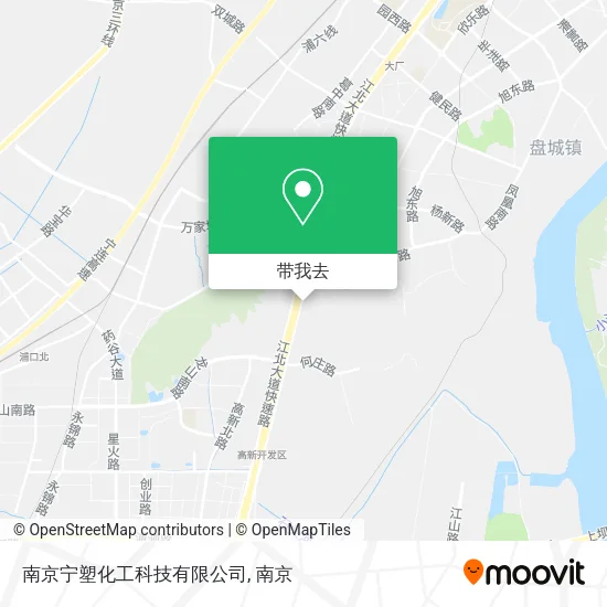 南京宁塑化工科技有限公司地图