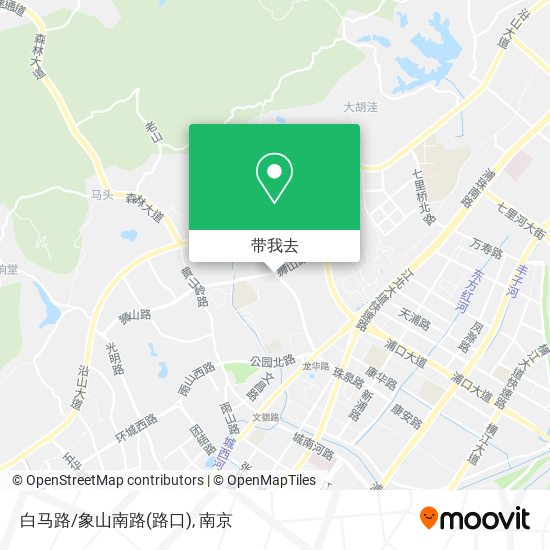 白马路/象山南路(路口)地图