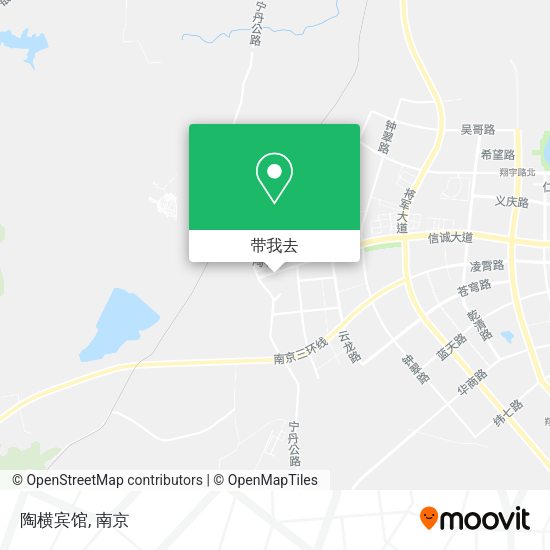 陶横宾馆地图