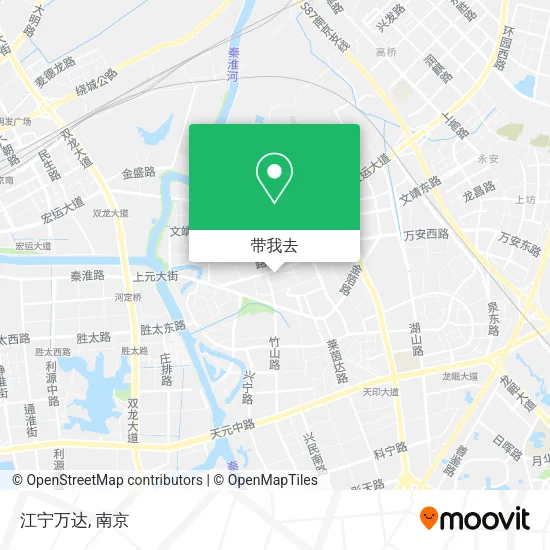 江宁万达地图