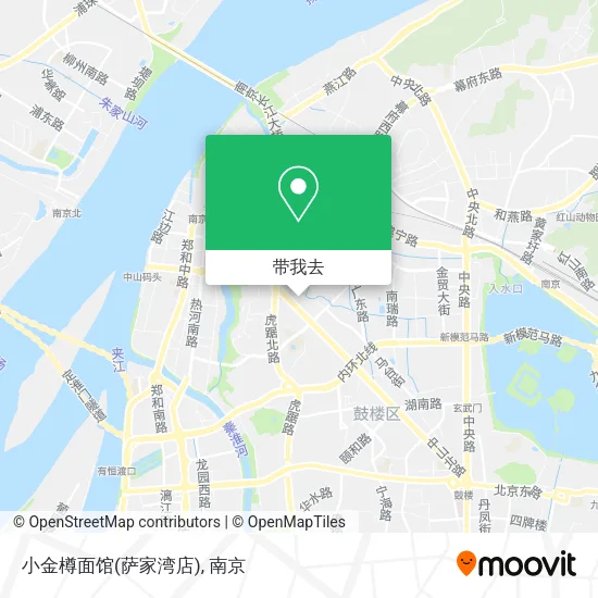 小金樽面馆(萨家湾店)地图
