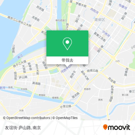 友谊街·庐山路地图