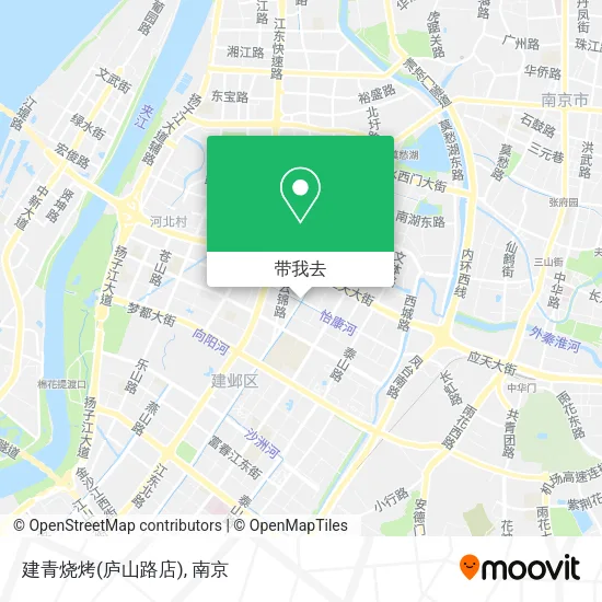 建青烧烤(庐山路店)地图