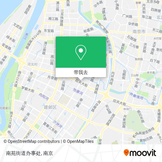 南苑街道办事处地图